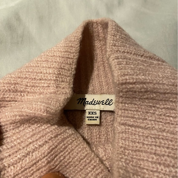 MADEWELL Mockneck Sweater Dress in Coziest Yarn Size XXS - Picture 4 of 6